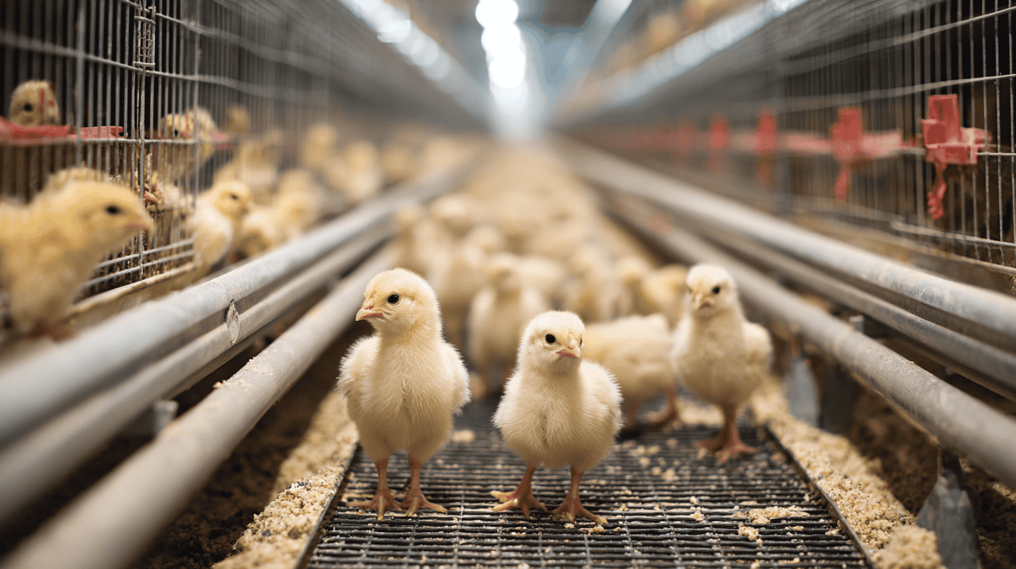 Free-range chickens on Chicken Road